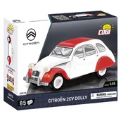Klocki - COBI 24513 SAMOCHÓD CITROEN 2CV DOLLY AUTO AUTKO MODEL 85 EL. - miniaturka - grafika 1