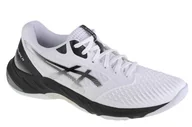 Buty sportowe męskie - ASICS Męskie buty do siatkówki, białe, 44 EU, biały, 44 EU - miniaturka - grafika 1
