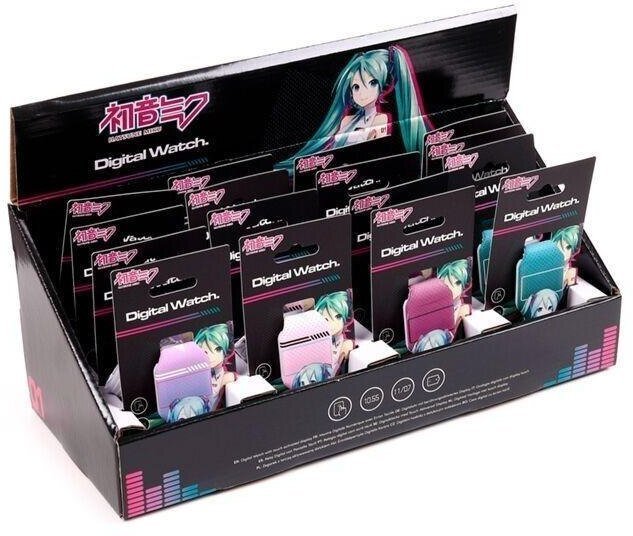 Puckator Zegarek cyfrowy silikonowy Hatsune Miku MIX