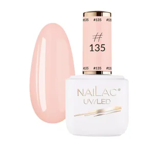 Nailac 135 Lakier hybrydowy NaiLac 7ml NAI000197 - Lakiery hybrydowe - miniaturka - grafika 1