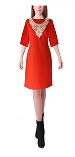 Susana Escribano Sukienka damska, Pomarańczowy (Orange Cb-v014/42), 42 PL - Sukienki - miniaturka - grafika 1