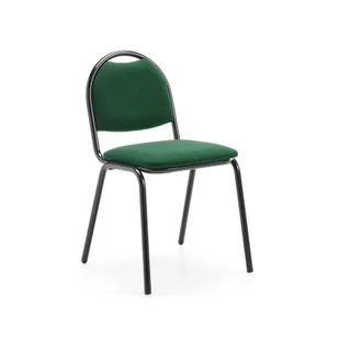 Krzesło WARREN, zielony, czarny - Krzesła - miniaturka - grafika 1
