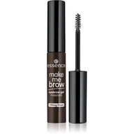 Akcesoria i kosmetyki do stylizacji brwi - Essence MAKE ME BROW, maskara do brwi 06 EBONY BROWS, 3,8ml - miniaturka - grafika 1
