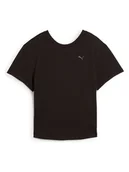 Koszulki sportowe damskie - Puma Koszulka funkcyjna "Move Cloudspun" w kolorze czarnym - miniaturka - grafika 1