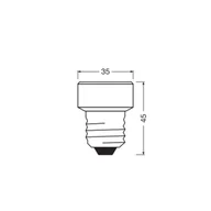 Żarówki LED - OSRAM żarówka LED Star Flat E27 3,5W 2700K wymienny pierścień. - miniaturka - grafika 1