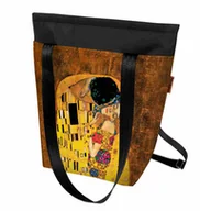 Torebki damskie - Torba/plecak 2w1 - Pocałunek - miniaturka - grafika 1