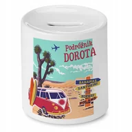 Skarbonki - Skarbonka 330 ml Dla Doroty Córki Dziecka Prezent z Nadrukiem ze Zdjęciem - miniaturka - grafika 1