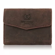 Portfele - Portfel Młodzieżowy Ze Skóry Vintage Rfid Paolo Peruzzi T-35-Br - miniaturka - grafika 1
