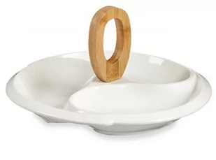 Biała Patera Z Trzema Miseczkami Vessia Delicately Strong - Tace i patery - miniaturka - grafika 1