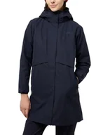 Płaszcze damskie - Jack Wolfskin Płaszcz damski, granatowy, L - miniaturka - grafika 1