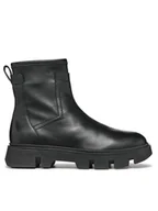 Botki damskie - Geox Botki D Vilde D26UAC 043KB C9997 Czarny - miniaturka - grafika 1