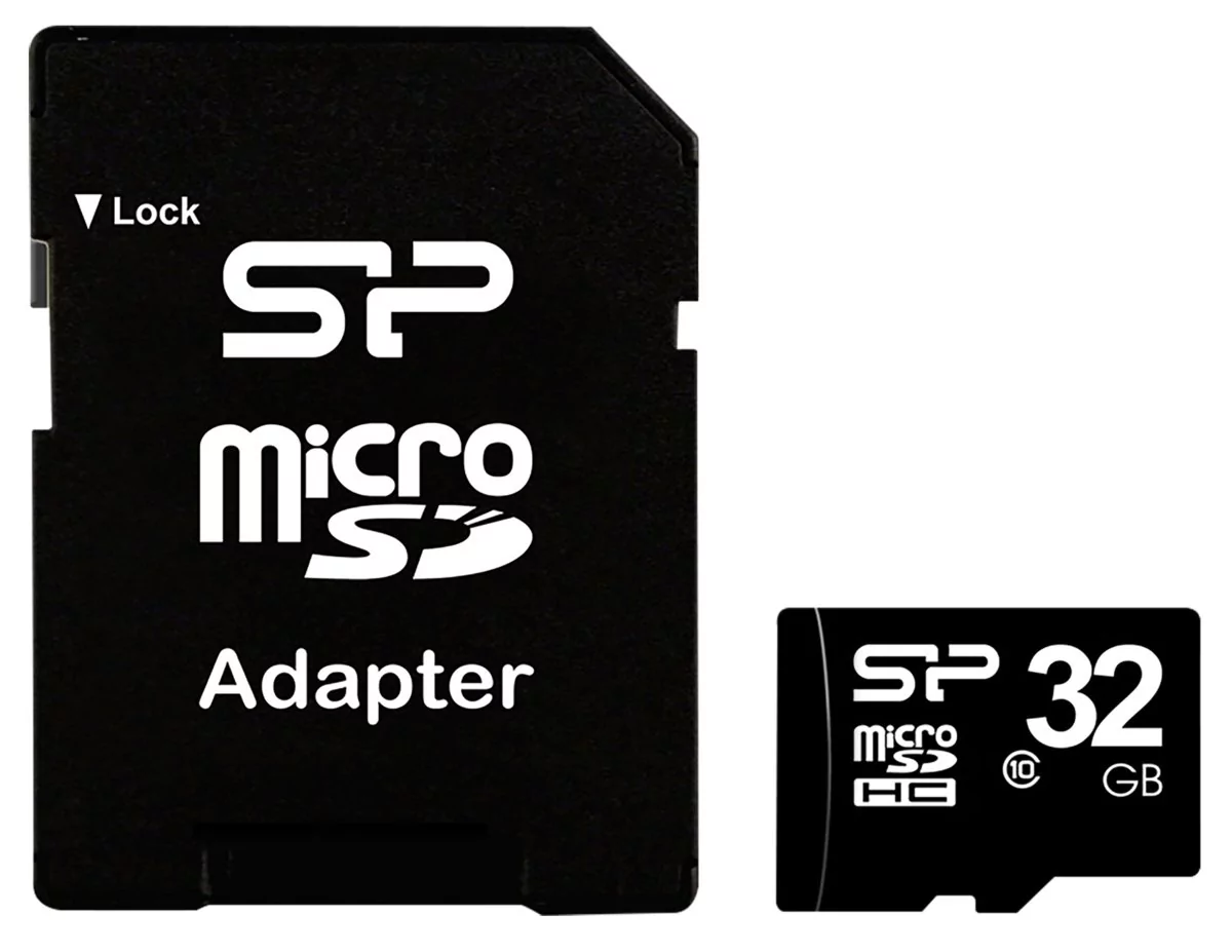 Silicon Power MicroSDHC Class 10 32GB (SP032GBSTH010V10)