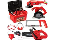 Mały majsterkowicz - Zestaw małego majsterkowicza budowlańca warsztat narzędzia Prezent - miniaturka - grafika 1