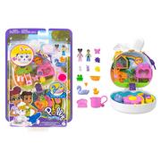 Lalki dla dziewczynek - Polly Pocket, Kompaktowy zestaw do zabawy, HKV36 - miniaturka - grafika 1