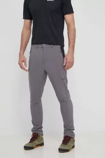 Spodnie sportowe męskie - Columbia spodnie outdoorowe Triple Canyon kolor szary 2072053 - grafika 1