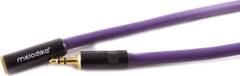 Kabel Melodika Jack 3.5mm - Jack 3.5mm 7m fioletowy