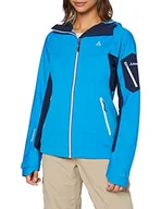 Bluzy damskie - Schöffel damska bluza softshellowa z kapturem Val d Isere, Cloisonne, 40 - miniaturka - grafika 1