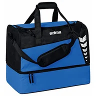 Torby sportowe - Erima Uniseks Torba sportowa SIX WINGS z komorą dolną (7232310), new royal/czarny, S - miniaturka - grafika 1