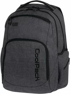 Coolpack Plecak Młodzieżowy Break szary - Plecaki szkolne i tornistry - miniaturka - grafika 1