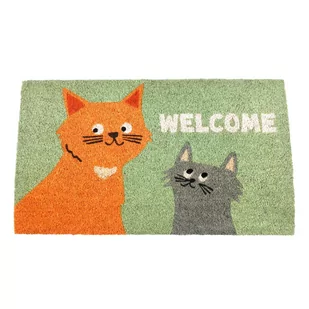 Wycieraczka z włókna kokosowego 43x73 cm Nine Lives – Rex London - Wycieraczki - miniaturka - grafika 1