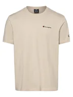 Koszulki męskie - Champion - T-shirt męski, szary|beżowy - miniaturka - grafika 1