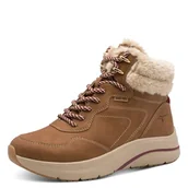 Śniegowce damskie - Tamaris Damskie buty WL Lace Boot 1-26278-45 śniegowce, koniak, 39 EU, koniak, 39 EU - miniaturka - grafika 1