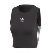 Koszulki i topy damskie - Top damski koszulka na ramiączkach damska ADIDAS CROP TANK (CY4745) 46 - miniaturka - grafika 1