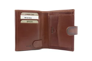 Portfel pionowy męski El Forrest 988 RFID - Portfele - miniaturka - grafika 3