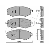 Klocki hamulcowe - Klocki hamulcowe - komplet CIFAM 822-518-0 - miniaturka - grafika 1