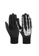 Rękawiczki - Reusch Ashton Touch-TEC dziecięce rękawice sportowe, bardzo oddychające rękawice sportowe, do noszenia na co dzień, rękawiczki do noszenia na co dzień, rękawiczki zimowe do ekranów dotykowych, czarne, - miniaturka - grafika 1