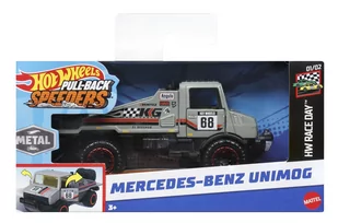 Hot Wheels Pull-Back Speeders HYC40 - Samochody i pojazdy dla dzieci - miniaturka - grafika 1
