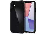 Etui i futerały do telefonów - Etui Spigen Ultra Hybrid do Apple iPhone 11 Matte Black + Szkło Glas.tR - miniaturka - grafika 1