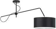 Lampy sufitowe - Czarna lampa wisząca z regulowanym ramieniem RIO - miniaturka - grafika 1