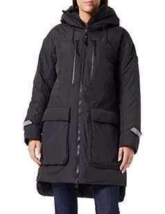 Helly Hansen Damska kurtka Maud Parka Maud 990 czarny XL - Kurtki damskie - miniaturka - grafika 1