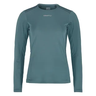 Damska Koszulka z długim rękawem CRAFT ADV ESSENCE LS TEE 2 W 1914797-387000 – Niebieski - Koszulki i topy damskie - miniaturka - grafika 1