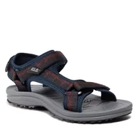 Sandały damskie - Jack Wolfskin Sandały Wave Breaker M 4052011 Navy Blue - miniaturka - grafika 1