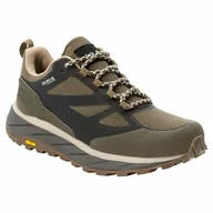 Buty trekkingowe męskie - Jack Wolfskin Terraventure Texapore Low Shoes Men, brązowy UK 10 | EU 44,5 2022 Buty turystyczne 4051621-5347-100 - miniaturka - grafika 1