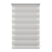 Rolety - Roleta dzień/noc Adele 62 x 140 cm popiel - miniaturka - grafika 1