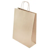 Torby i wózki na zakupy - Torba na zakupy papierowa ekologiczna 24x10x32 cm - miniaturka - grafika 1