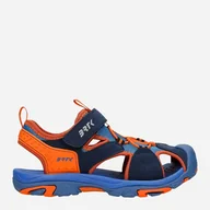 Buty dla chłopców - Sandały chłopięce Bartek 19042501 34 Granatowy/Pomarańczowy (5904699047412) - miniaturka - grafika 1