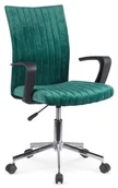 Krzesła obrotowe dla dzieci - Fotel obrotowy dla ucznia Rema - zielony - miniaturka - grafika 1