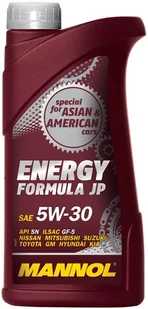 MANNOL Mannol Energy Formula JP 5W-30 API SN olej silnikowy, 1 litr, 1 l MN7914-1 - Oleje silnikowe - miniaturka - grafika 1
