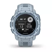 Smartwatch - Garmin Instinct Standard Niebieski - miniaturka - grafika 1