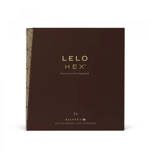 Lelo Prezerwatywy -  HEX Condoms Respect XL 3 szt - Prezerwatywy - miniaturka - grafika 1