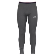 Legginsy - ODLO Męskie legginsy Bl Bottom Long Active Warm Originals Eco szary Steel Grey Melange XXL 159302 - miniaturka - grafika 1