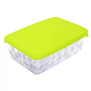 Pojemnik plastikowy na żywność Branq Rukola 1,35 l prostokątny - Pojemniki kuchenne - miniaturka - grafika 1