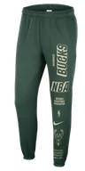 Spodnie sportowe męskie - Spodnie Nike NBA Milwaukee Bucks DN9115323 S - miniaturka - grafika 1