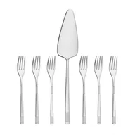 Zestawy sztućców - Zestaw Widelczyków Do Ciasta Z Łopatką Dla 6 Os. Nomex Mate Villa Italia - miniaturka - grafika 1