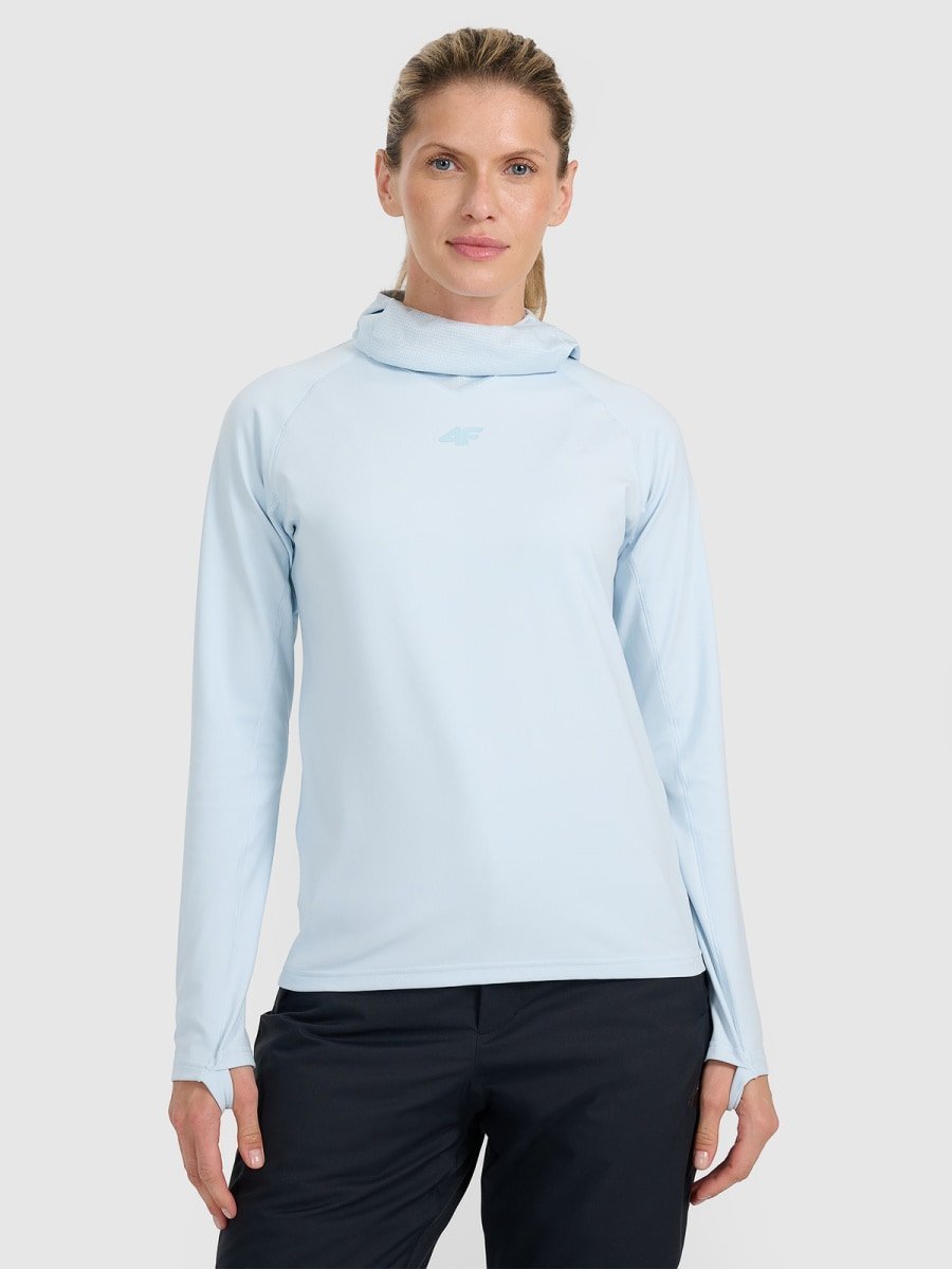 Bielizna termiczna ocieplana (góra) damska 4F 4FWAW25UBRUF094-34S Niebieski XL
