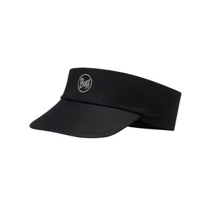 Daszek składany do biegania Buff Pack Speed Visor R-Solid Black - Czapki i chusty sportowe męskie - miniaturka - grafika 1